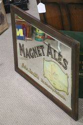 Magnet Ales Mirror Wooden Framed Sign 