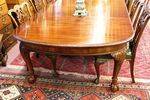 Mahogany 3 leaf extension table