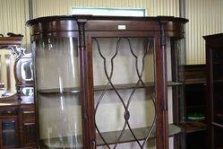 Mahogany Display Cabinet