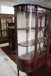 Mahogany Display Cabinet