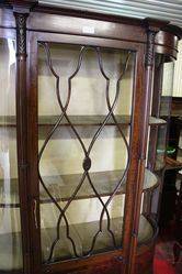 Mahogany Display Cabinet