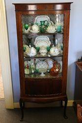 Mahogany Display Cabinet