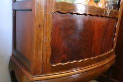 Mahogany Display Cabinet