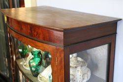 Mahogany Display Cabinet