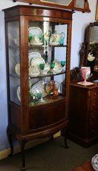 Mahogany Display Cabinet