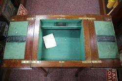 Mahogany Edwardian Sewing Box 