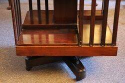 Mahogany Revolving Bookcase  