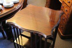 Mahogany Revolving Bookcase  