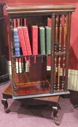 Mahogany Revolving Bookcase c1910