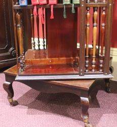 Mahogany Revolving Bookcase c1910