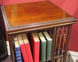 Mahogany Revolving Bookcase c1910