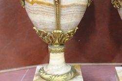 Marble And Gilt Urn