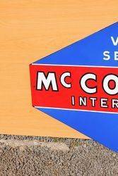 McCormick International HIH Enamel Advertising Sign