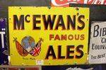 McEwans Famous Ales Enamel Sign 