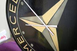 MercedesBenz Double Sided Dealership Clock 