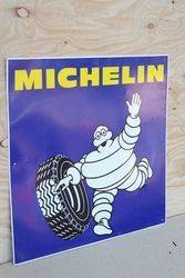 Michelin Aluminum Advertising Sign  