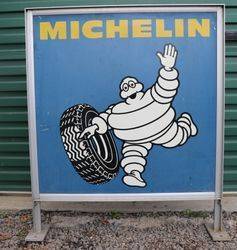 Michelin Double Side Aluminium Advertising Sign 