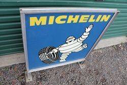 Michelin Double Side Aluminium Advertising Sign 