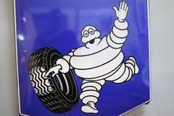 Michelin Enamel Advertising Sign 