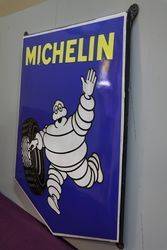 Michelin Enamel Advertising Sign 