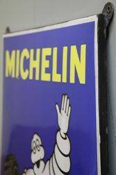 Michelin Enamel Advertising Sign 