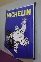 Michelin Enamel Advertising Sign 