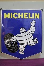 Michelin Enamel Advertising Sign 