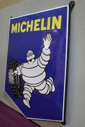 Michelin Enamel Advertising Sign 