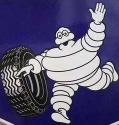 Michelin Enamel Advertising Sign  