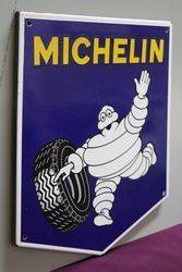 Michelin Enamel Advertising Sign  