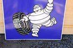 Michelin Pictorial Near Mint Double Sided  Enamel Sign