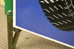 Michelin Shield Enamel Advertising Sign 