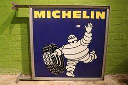 Michelin Sign With Aluminium Framed 