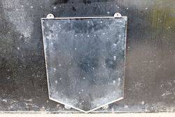 Michelin Tractor Shield Enamel Sign