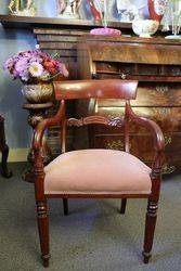 Mid C19th Mahogany Carver Chair C1860 