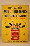 Mill Brand Emulsion Paint Ad Card 