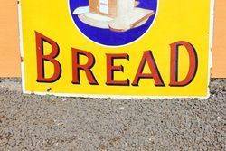Millennium Bread Pictorial Enamel Sign