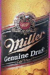 Miller Brewing Tin Advertising Sign 