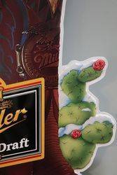 Miller Brewing Tin Advertising Sign 