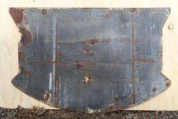 Mobil Vacuum Oil Company Enamel Advertising Sign  