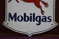 Mobilgas Advertising Sign 