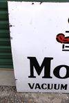 Mobiloil Gargoyle Enamel Advertising Sign
