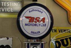 Modern Authorised BSA Motorcycle Dealer Garage Lightbox