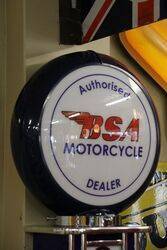 Modern Authorised BSA Motorcycle Dealer Garage Lightbox