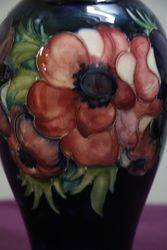 Moorcroft Anemone Vase C194753 By Walter Moorcroft 