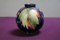 Moorcroft Leaf + Grape Design Potter to Her Majesty The Queen C192849