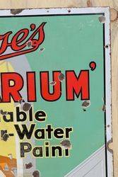 Morseand39s Calcarium Enamel Pictural Advertising Sign 