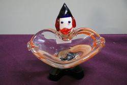 Murano Clown Glass 