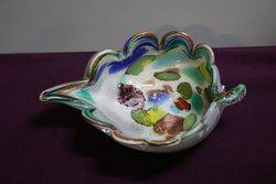 Murano Vintage Glass Bowl 