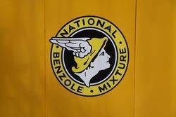National Benzole Mixture Triple Pumpe Oil Cart